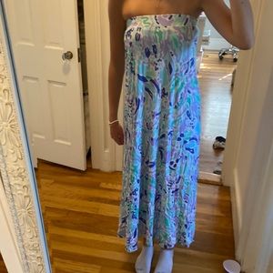 Lily politser maxi dress